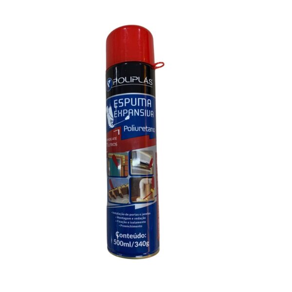 POLIPLAS ESPUMA EXPANSIVA PU 340G/500ML