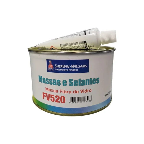 MASSA FIBRA DE VIDRO FV520 COMP A+B / 800G+22,5G SHERWIN