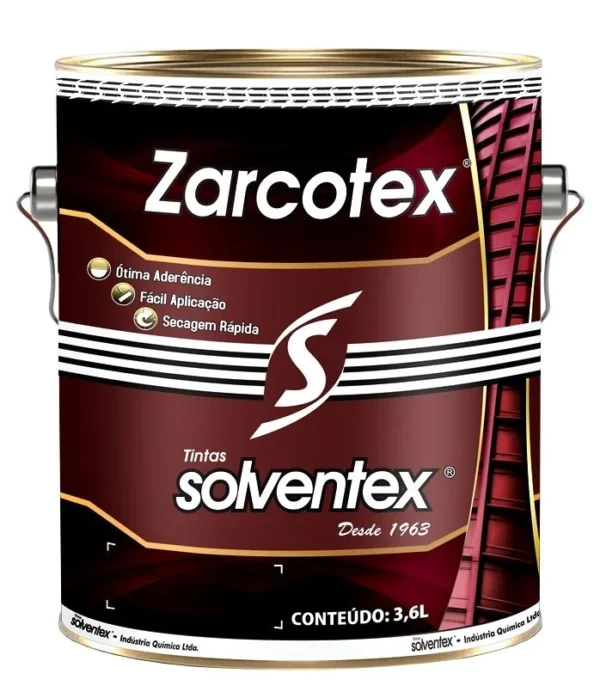 ZARCAO OXIDO MET VERMELHO ACET 9090 3600 ML SOLVENTEX