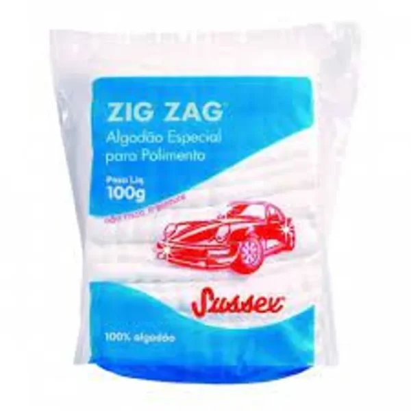 ALGODAO P/ POLIMENTO 100G ZIG ZAG