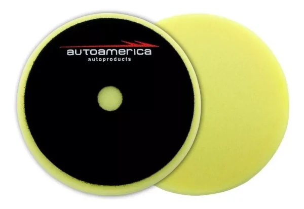 BOINA DE ESPUMA LOW COST AMARELA REFINO AUTOAMERICA 150MM