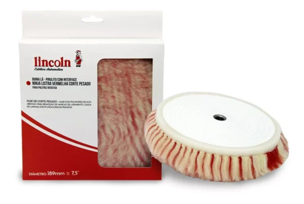 BOINA LA PIRULITO 7,5" CORTE PESADO C/INTERFACE NJ P/POL.ROT LINCOLN