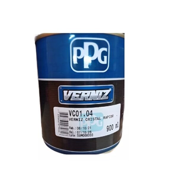 VERNIZ CRISTAL RAPIDO VC01.04 900ML PPG