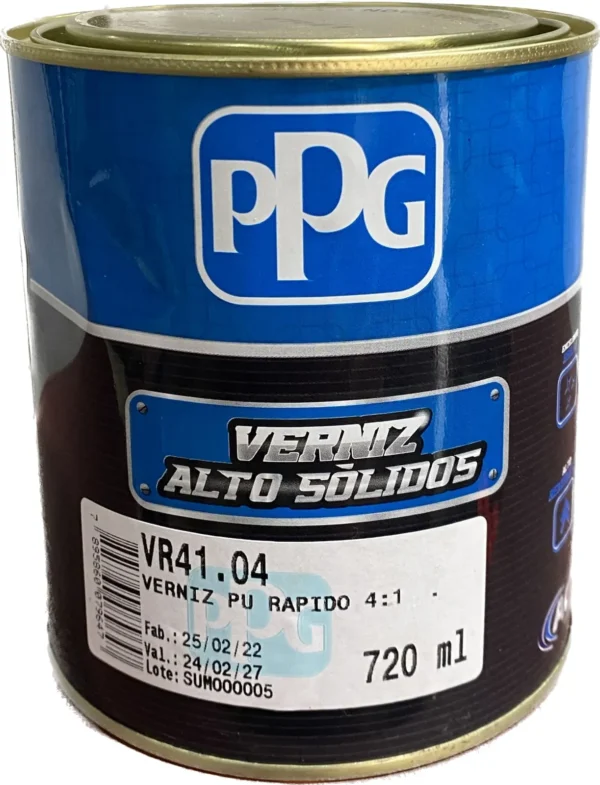 VERNIZ PU RAPIDO 4:1 720ML VR41.04 PPG