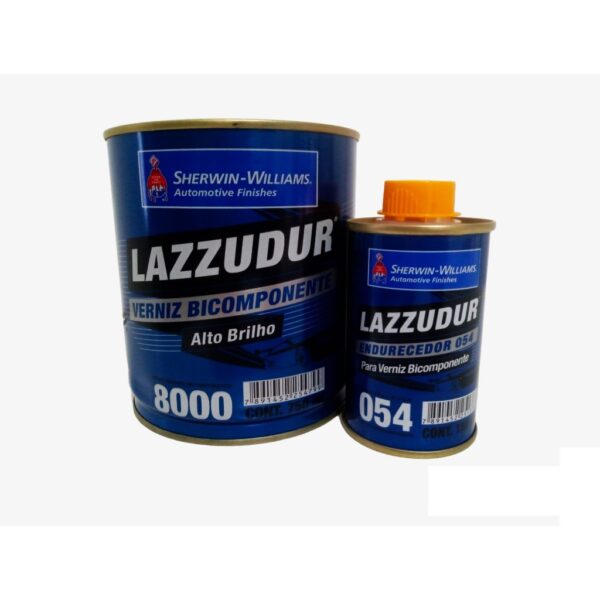 VERNIZ BICOMPONENTE 8000 C/ENDUREC 900 ML LAZZURIL