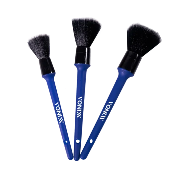 KIT 3 PINCEIS DETALHAMENTO ULTRA MACIO VONIXX