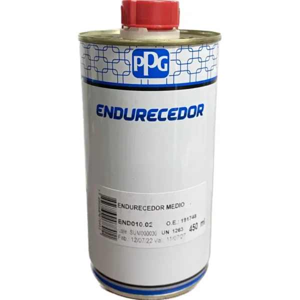 END010.02 ENDURECEDOR MEDIO PPG 450ML