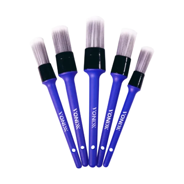 KIT 5 PINCEIS DETALHAMENTO INTERNO VONIXX