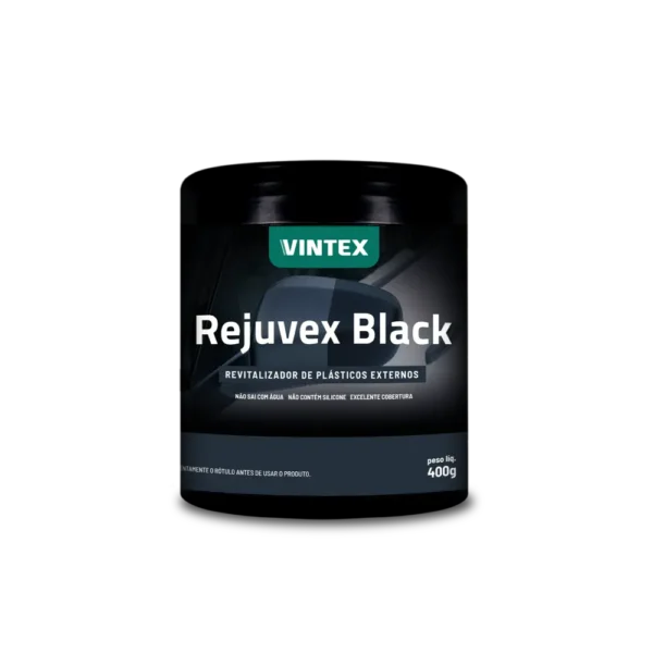 REJUVEX BLACK REVITALIZADOR DE PLASTICO PRETO 400G VONIXX