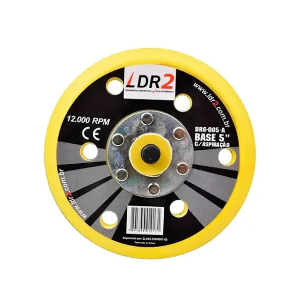 LDR2 DISCO BASE 5/16"  TATAGA C/VELCRO 862-22