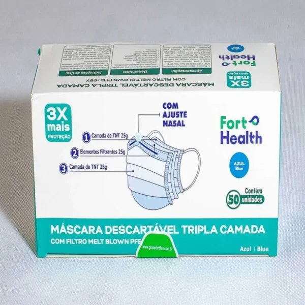 MASCARA DESC FILTROS FORT S/ RESPIRADOR