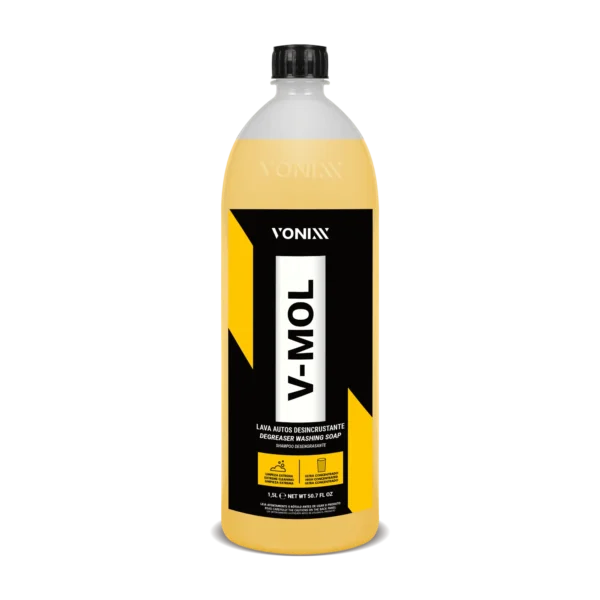 V-MOL LAVA AUTOS 1,5L DESINCRUSTANTE/SHAMPOO DESENGRAXANTE VONIXX