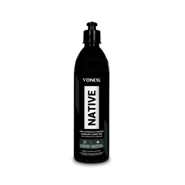 NATIVE CERA LIMPADORA DE CARNAUBA CLEANER WAX 500ML VONIXX