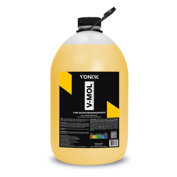 V-MOL LAVA AUTOS 5LT DESINCRUSTANTE/SHAMPOO DESENGRAXANTE VONIXX