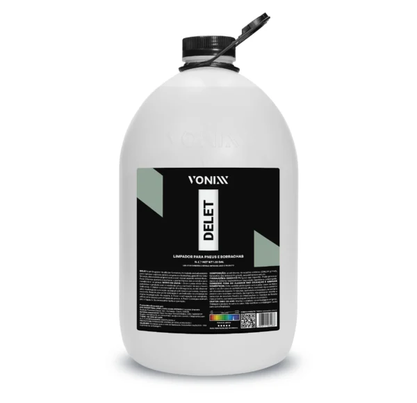 DELET LIMPADOR P/ PNEUS E BORRACHAS 5LT VONIXX