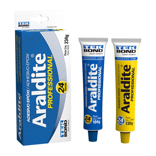 TEK BOND ARALDITE PROFISSIONAL ADESIVO EPOXI 23G