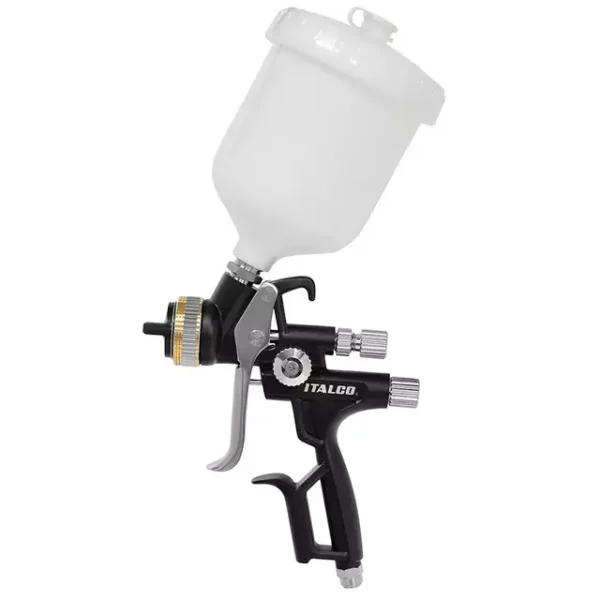 ITALCO PISTOLA DE PINTURA GLOSS X1 HVLP 1,4MM 600ML PRETA