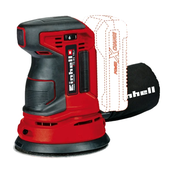 EINHELL LIXADEIRA ROTO-ORBITAL A BAT TE-RS 18 LI -SOLO