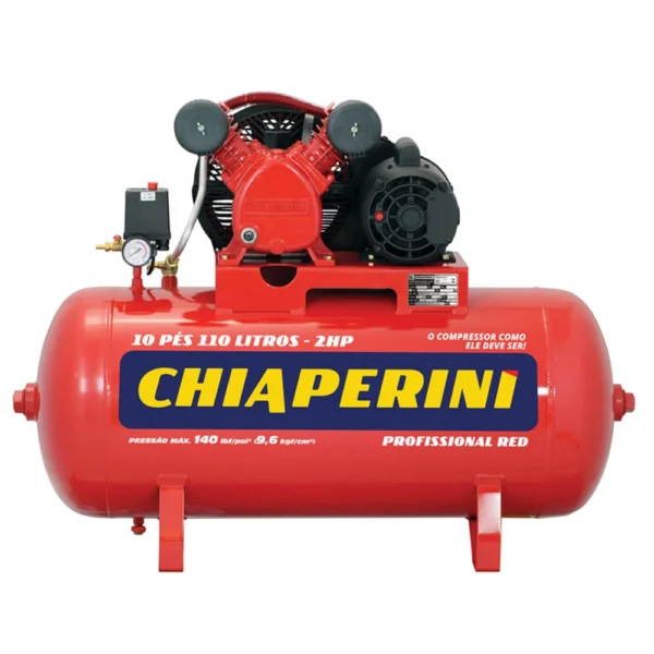 CHIAPERINI COMPRESSOR AR 10/110 RED RCH 110L C/MM 2HP 110/220V IP2 MONOFAS