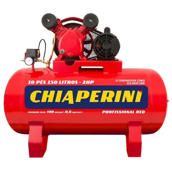 CHIAPERINI COMPRESSOR AR 10/150 RED RCH 150L C/MM 2HP 110/220V IP2 MONOFAS