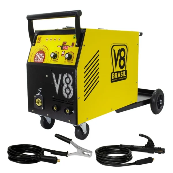 SOLDA MIG 205 220V/60HZ/ MONOFASICA/COM TOCHA V8