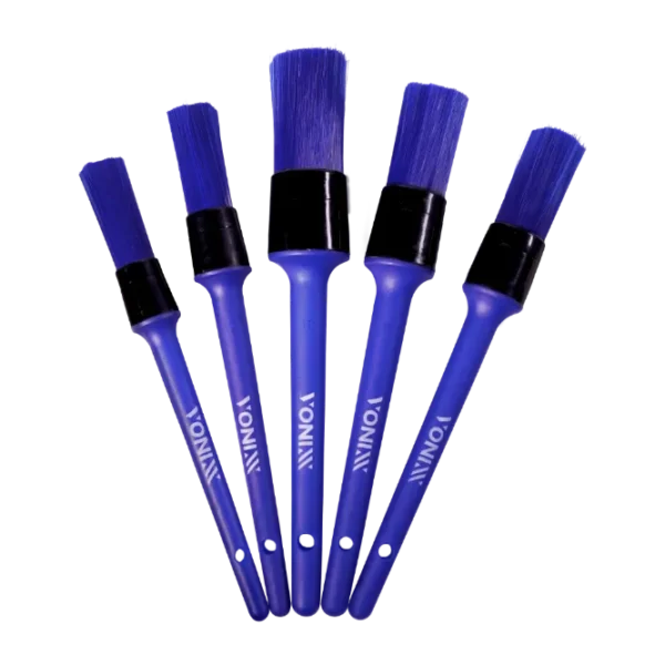 KIT 5 PINCEIS DETALHAMENTO EXTERNO VONIXX