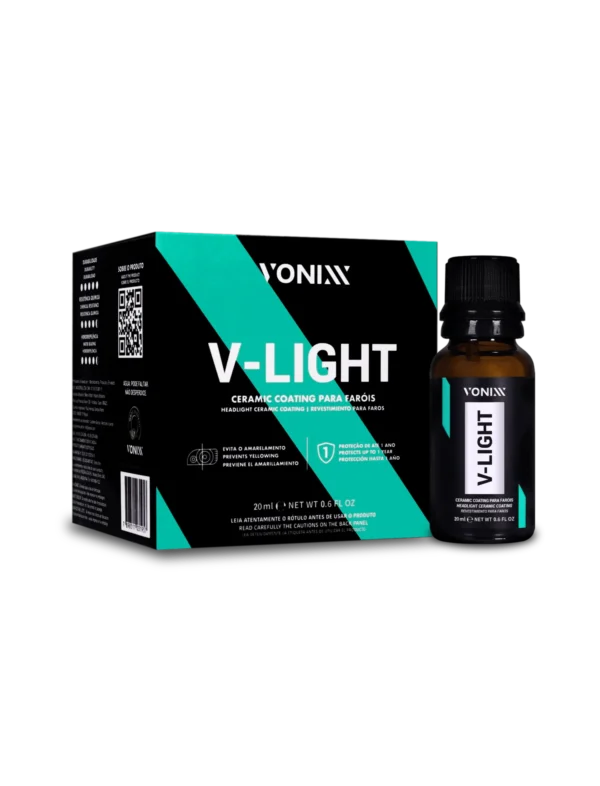 V-LIGHT CERAMIC COATING/REVESTIMENTO P/FARÓIS 20 ML VONIXX