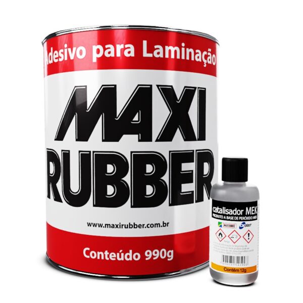 RESINA DE LAMINACAO MAXI RUBBER 990 GR
