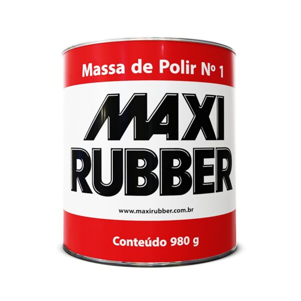 MASSA DE POLIR NR 1 980G MAXI RUBBER