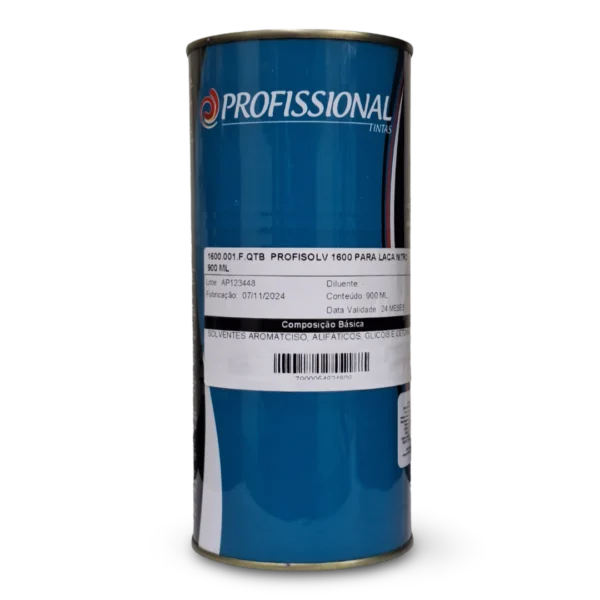 THINNER 1600 P/ LACA NITRO PROFISOLV 900 ML