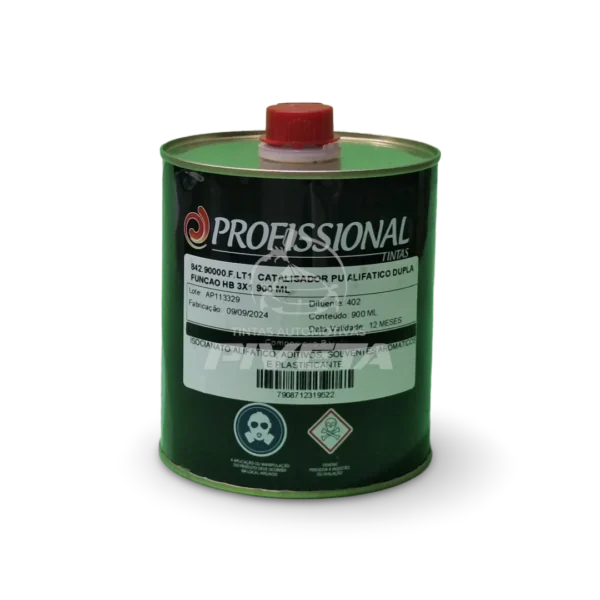 842 CATALISADOR PU ALIFATICO DUPLA FUNCAO HB 3X1 900 ML PROFISSIONAL