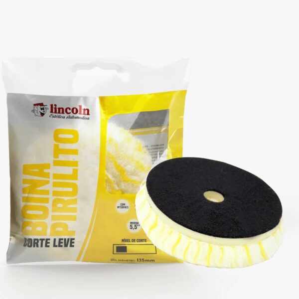 BOINA LA PIRULITO 5,5" CORTE LEVE COM INTERFACE P/ROTATIVA LINCOLN