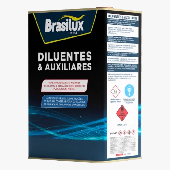 DILUENTE PU/POLIESTER 5L BRASILUX